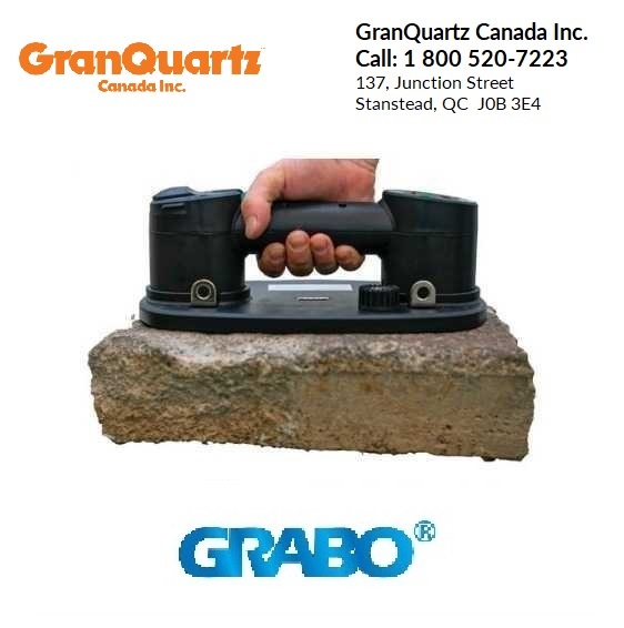 GranQuartz Canada Inc., Stanstead GRABO electric suction cup