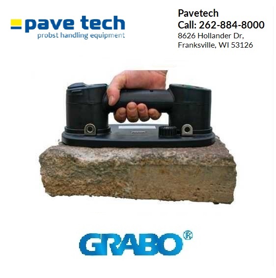 Pavetech, Franksville GRABO electric suction cup