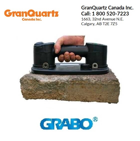 GranQuartz Canada Inc., Calgary GRABO electric suction cup