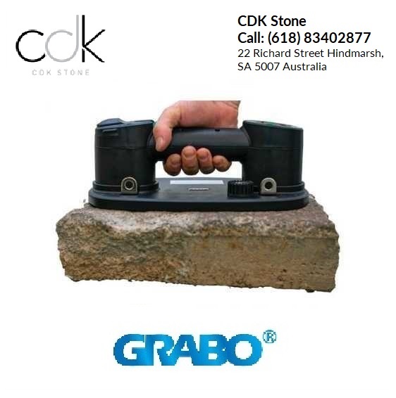 CDK Stone, Hindmarsh SA GRABO electric suction cup