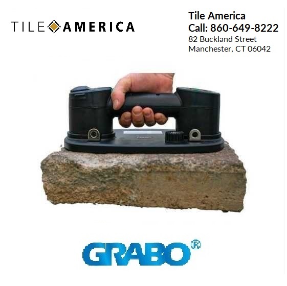 Tile America, Manchester GRABO electric suction cup