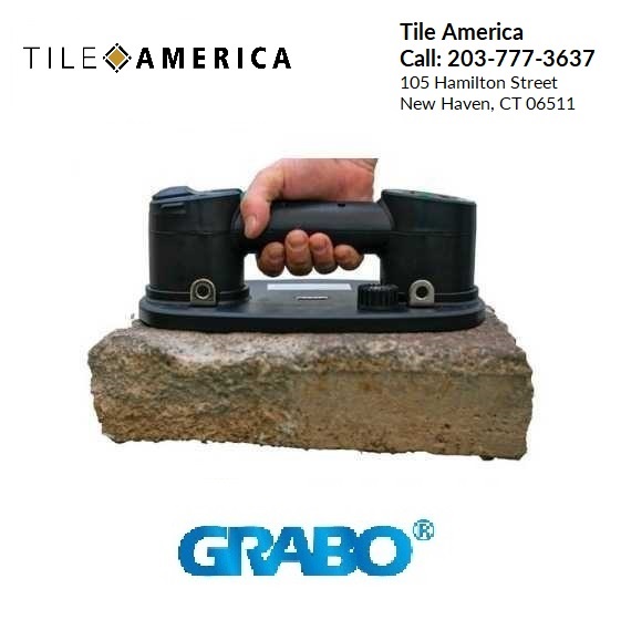 Tile America, New Heaven GRABO electric suction cup