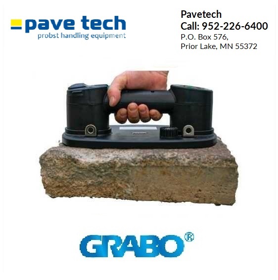 Pavetech, Prior Lake GRABO electric suction cup