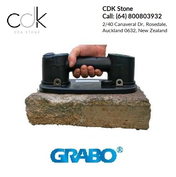 CDK Stone, Auckland GRABO electric suction cup