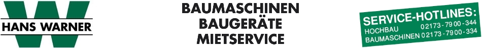 Hans Warner GmbH, Langenfeld (Rheinland)